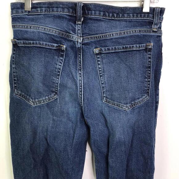 Banana Republic Jeans Womens 30 Long High Rise Straight Modest Business Casual - Picture 3 of 9